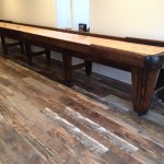 Heirloom Legacy Shuffleboard Table - Solid Chestnut